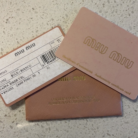 Miu Miu Bag with certification authentication - Picture 9 of 10
